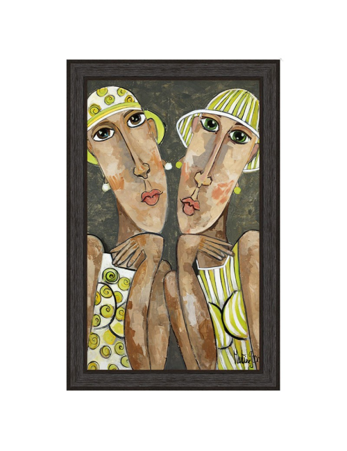 Petites Anglaises – Tableau contemporain par Martine Gonnin