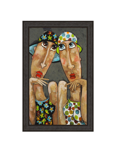 Tableau Envolée fleurie - Martine Gonnin