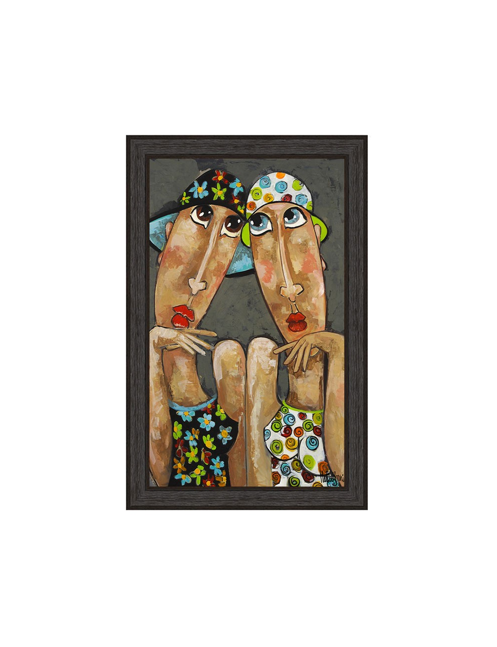 Tableau Envolée fleurie - Martine Gonnin