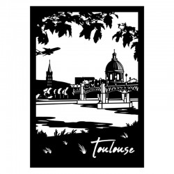 "Toulouse", Tableau déco...