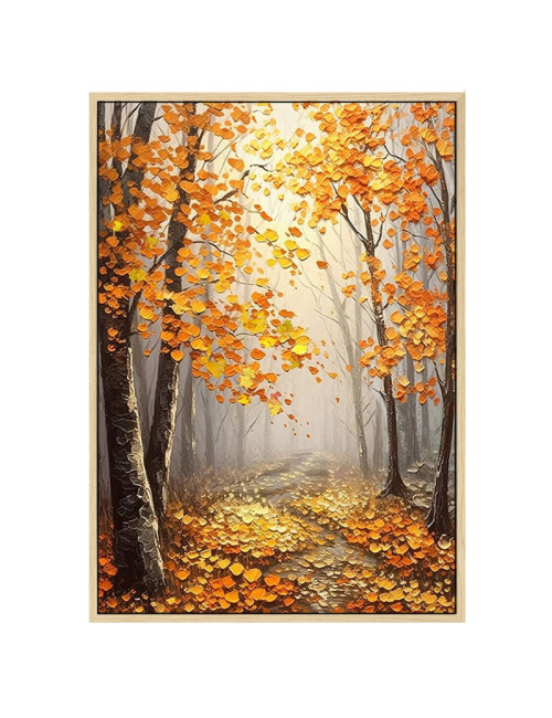 Forêt d'automne,Tableau floral 80x120cm