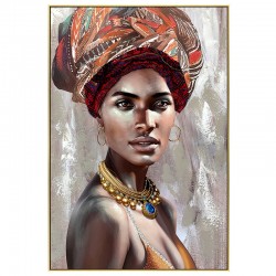 "Portrait femme africaine...