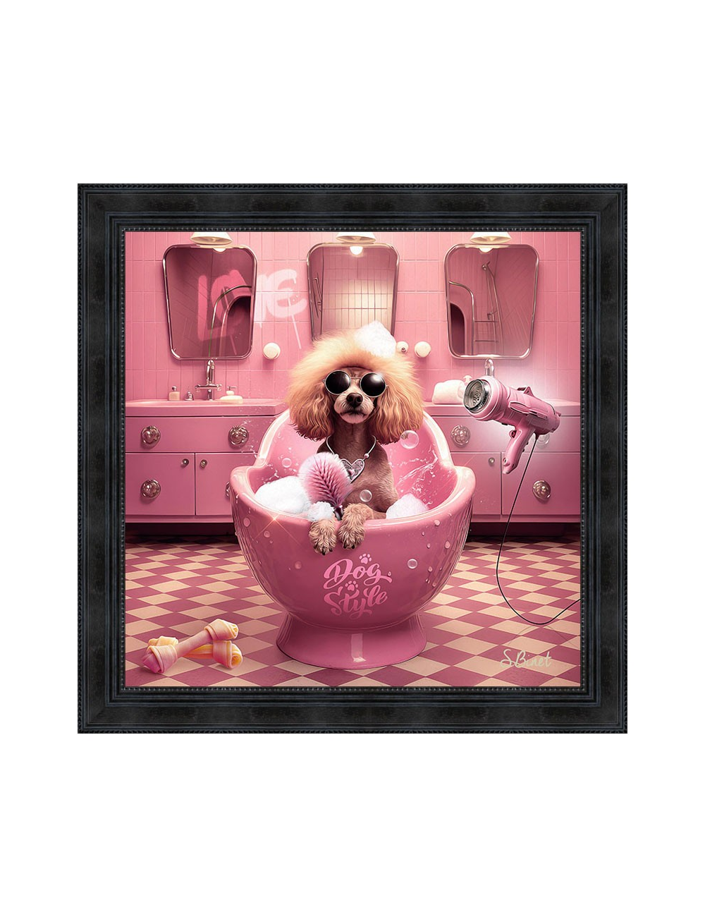 Tableau Dog Style de Sylvain Binet