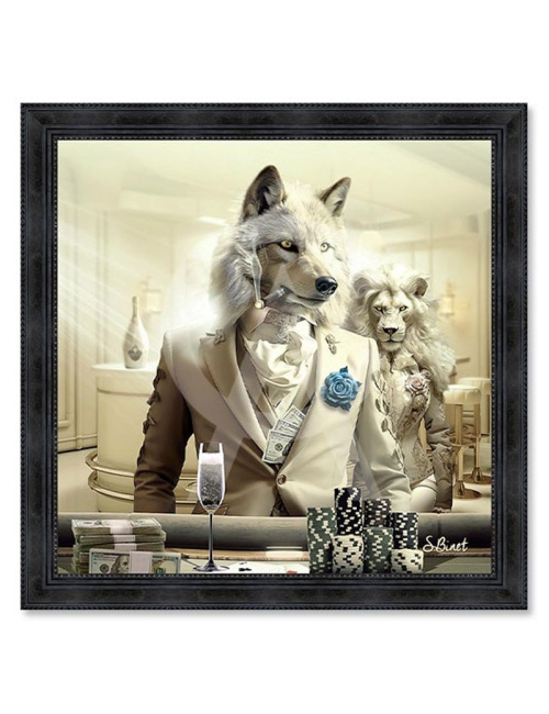 Loup Luxury,Tableaux XXL de Sylvain Binet