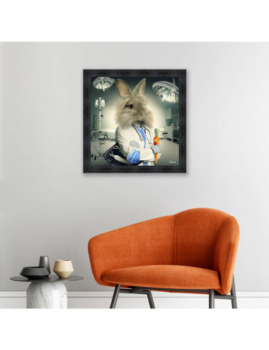 Lapin infirmier,Tableaux XXL de Sylvain Binet
