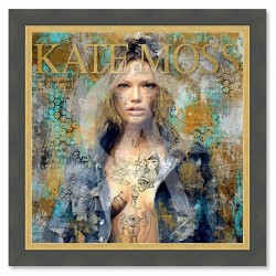 "Kate Moss",tableau de ROMARIC