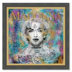 "Madonna",80x80cm, tableau...
