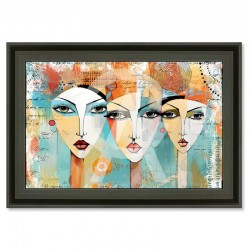 "3 filles turquoise",...