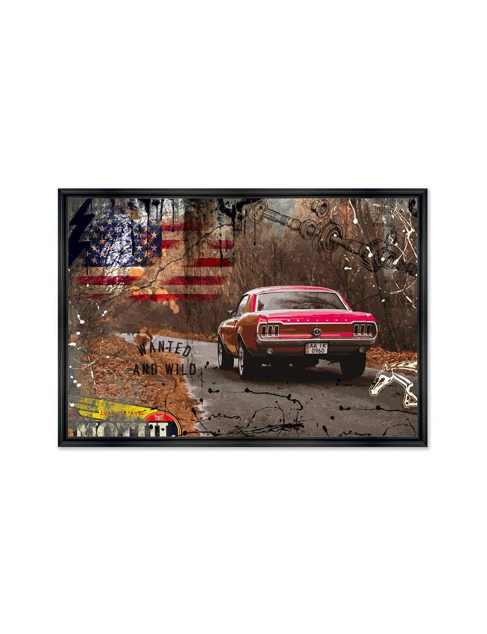 Tableau Ford Mustang par Rubix