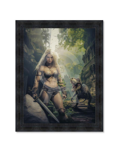 "Amazone",90x120cm, tableau Alexandre Granger