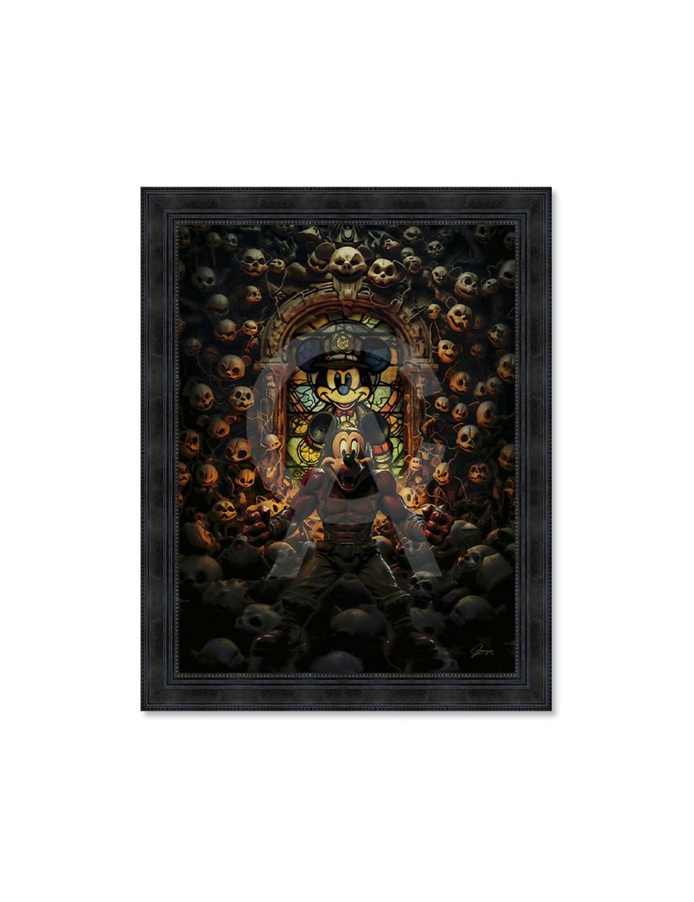 "Walt Wolrd",60x80cm, tableau d'Alexandre Granger