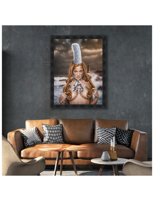 "Avis de tempête",90x120cm, tableau de Granger