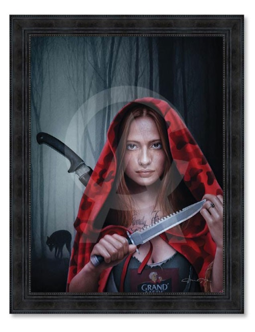 "Peit chaperon rouge",90x120cm, Alexandre Granger