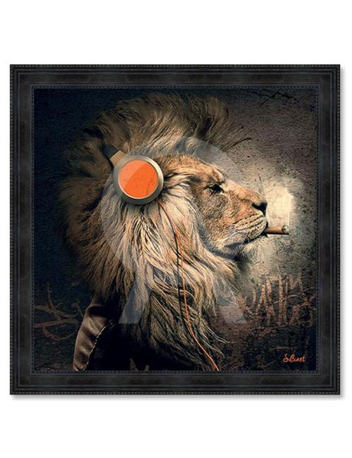 Lion Punk, Tableaux XXL de Sylvain Binet
