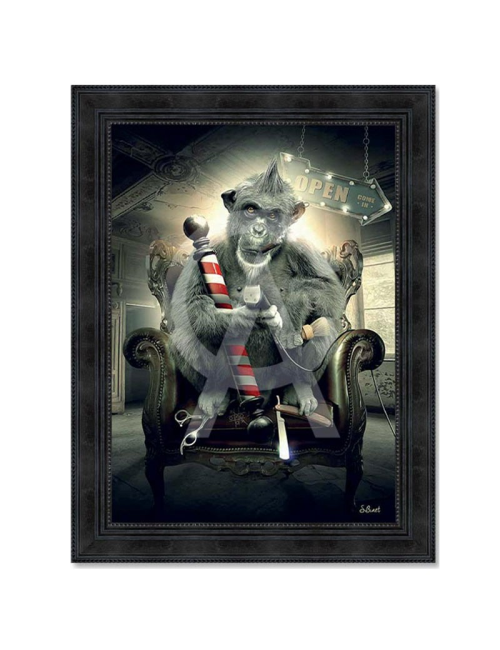 Barber,80x120cm, de Sylvain BINET