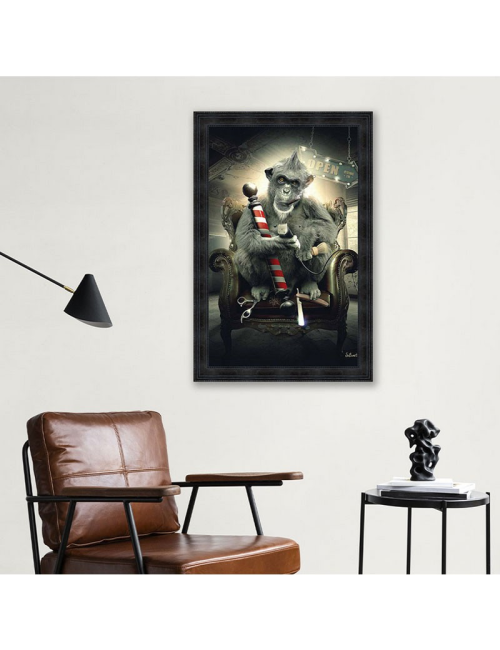 Barber,80x120cm, de Sylvain BINET