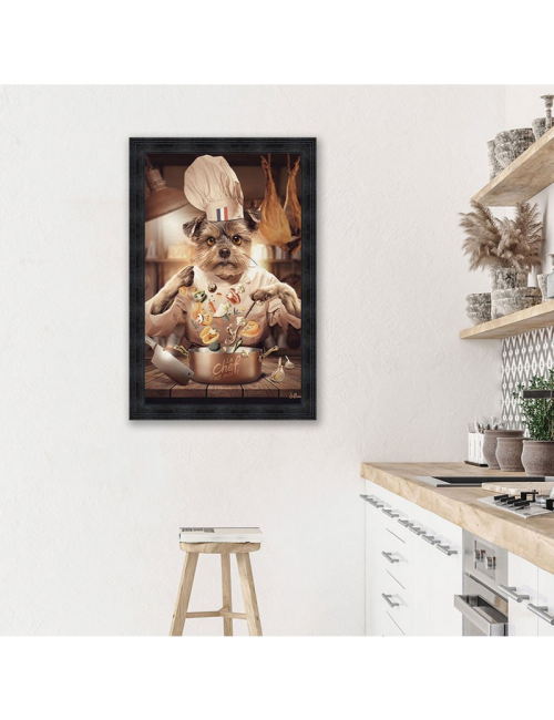 "C'est moi le chef",80x120cm de Sylvain Binet