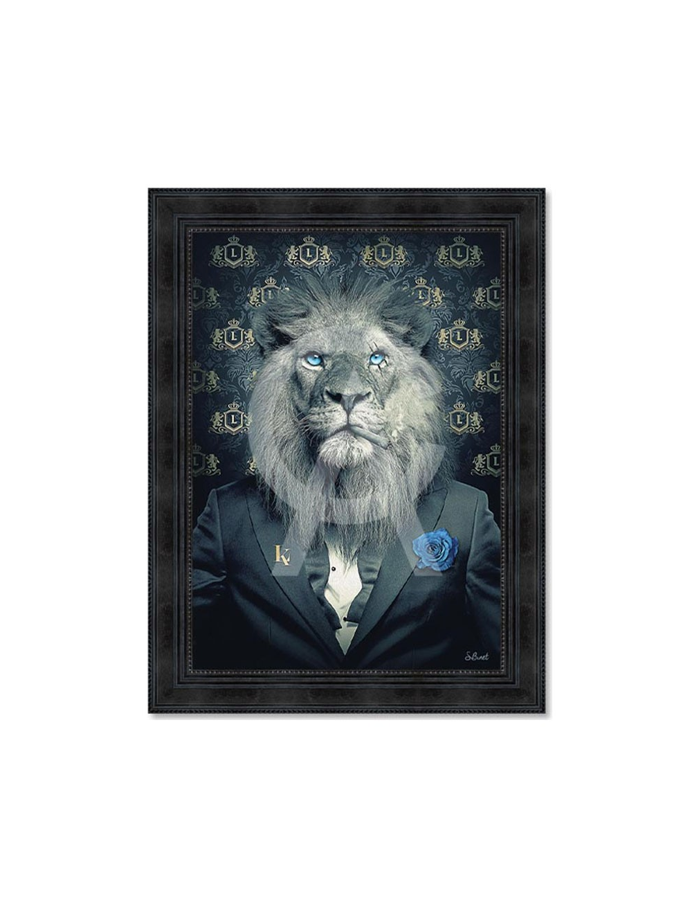 "Lion Fashion", 80x120cm,de SYLVAIN BINET