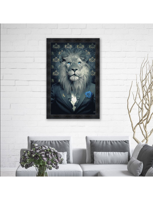 "Lion Fashion", 80x120cm,de SYLVAIN BINET