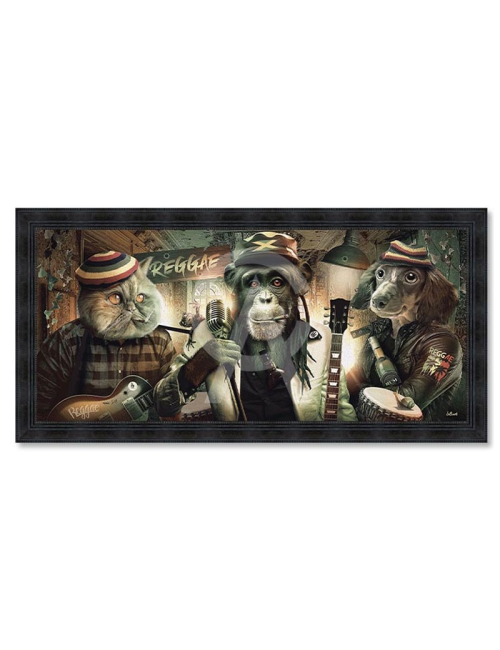 "Reggae", 40x90cm de Sylvain Binet
