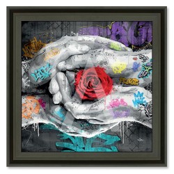 "Les mains et la rose",...