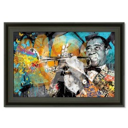 "Louis Armstrong",80x120cm,...