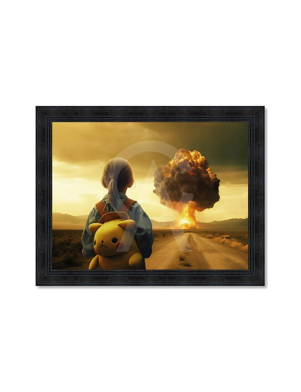 "Nuclear World",30x40cm, Alexandre Granger