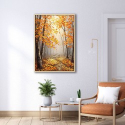 "Forêt d'automne",Tableau...