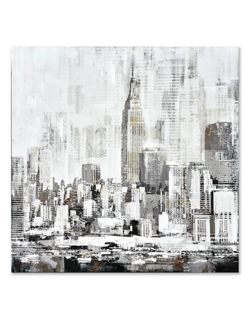 Tableau skyline New York en noir et blanc – 60x60
