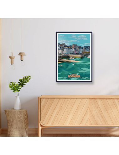 Port du Rosmeur- affiche Travel poster encadrée