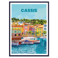 "Cassis", Travel poster...