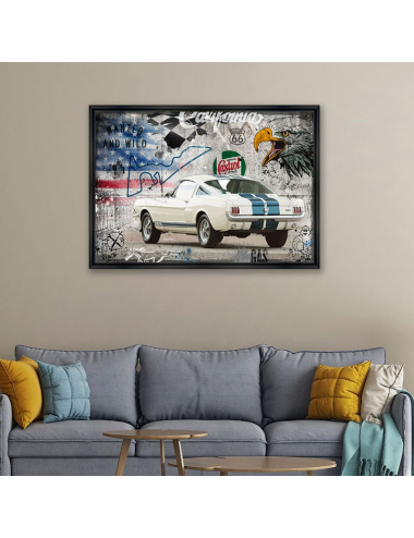Tableau Ford Shelby GT350 style vintage par RUBIX