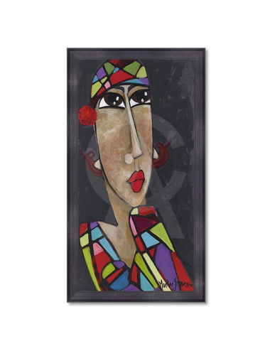 Tableau PomPom 75x150 - Impression PVC - Martine Gonnin