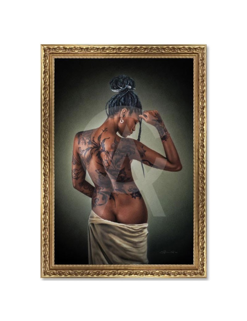 "Mademoiselle", Tableau XXL d'Alexandre Granger