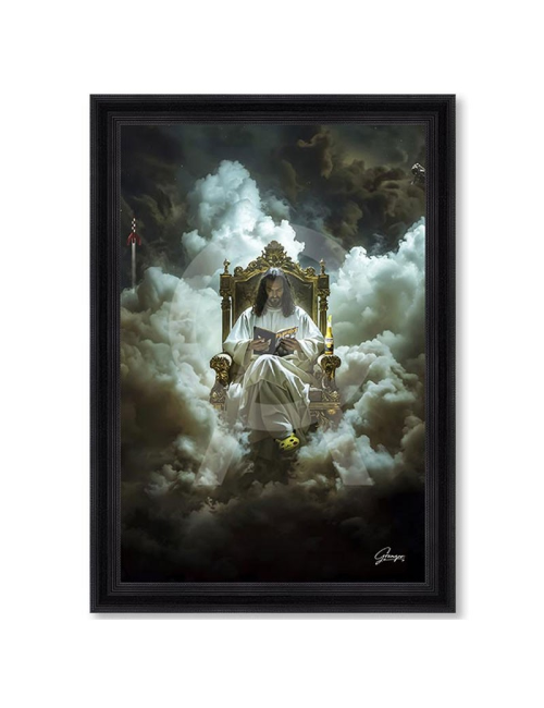 "In God, we trust",80x120cm, Tableau Alexandre Granger