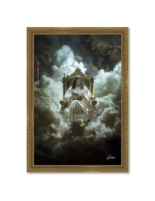 "In God, we trust",80x120cm, Tableau Alexandre Granger