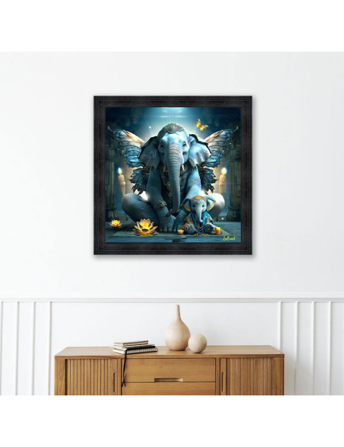 Eléphant Sagesse,Tableaux de Sylvain BINET