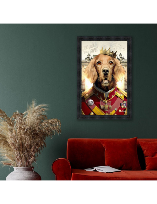 "Prince Charles",80x120cm, tableau de Sylvain Binet