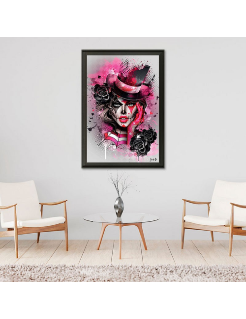 "Leandra red", Tableau de Sarah B