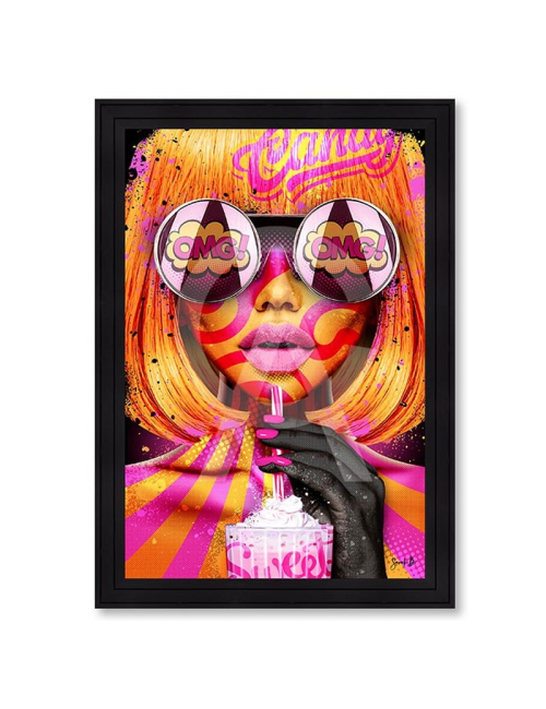 "Candy",80x120cm, Tableau de Sarah Borderie