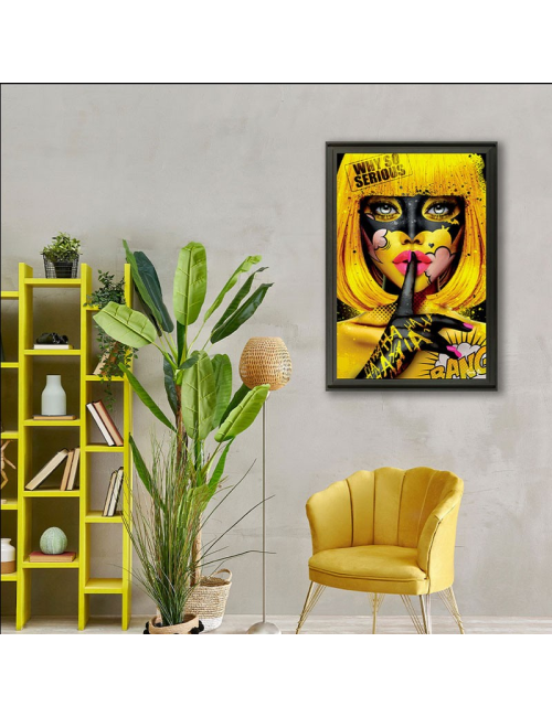 "Batya",80x120cm, Tableau de Sarah Borderie