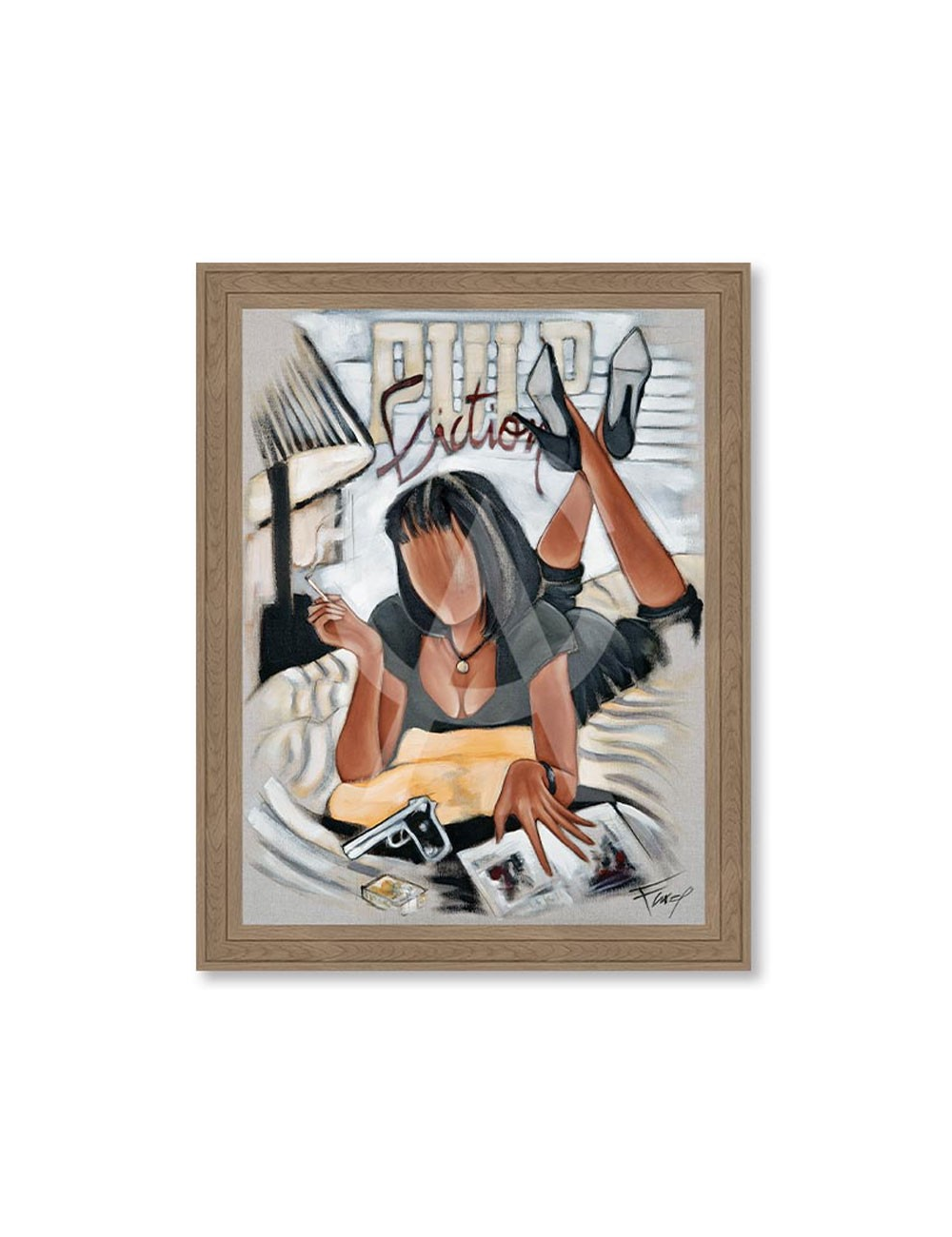 Tableau Pulp Fiction – Pierre Farel 90x120 cm