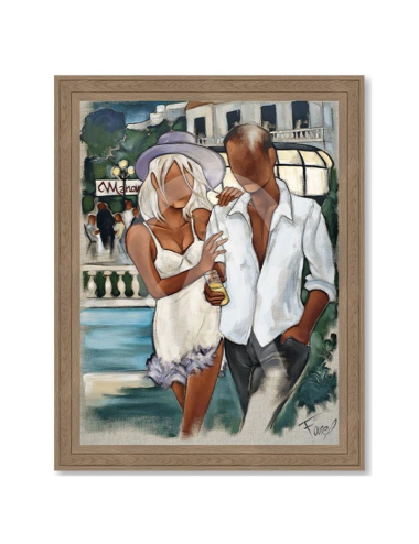 Tableau Balade au Manoir Pierre Farel – Reproduction encadrée 60x80 cm