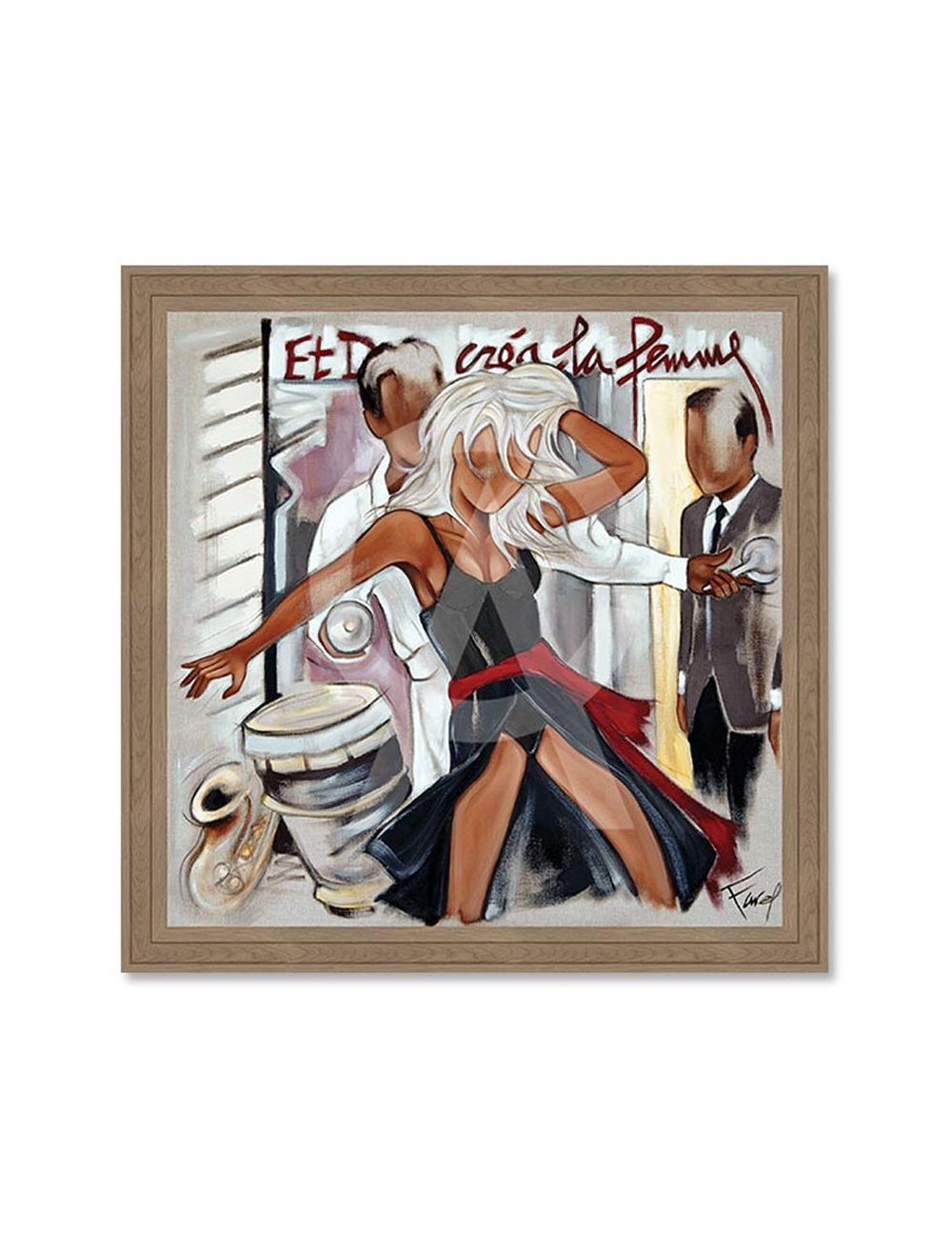 Tableau Et Dieu créa la femme – Pierre Farel