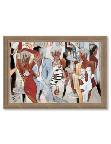 Tableau Soirée – Reproduction d’art signée Pierre Farel