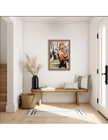 Tableau Diamants éternels – Pierre Farel 80x120 cm