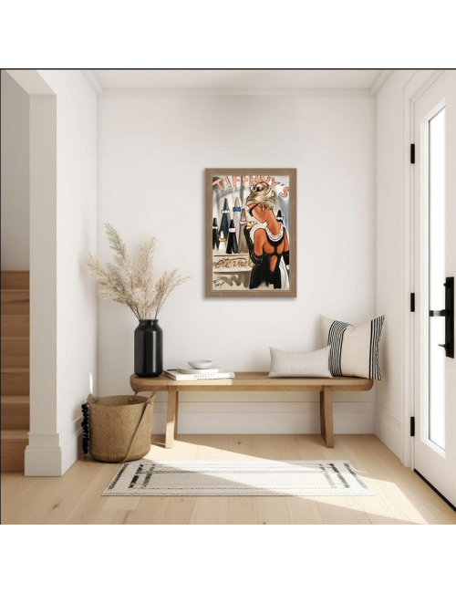 Tableau Diamants éternels – Pierre Farel 80x120 cm