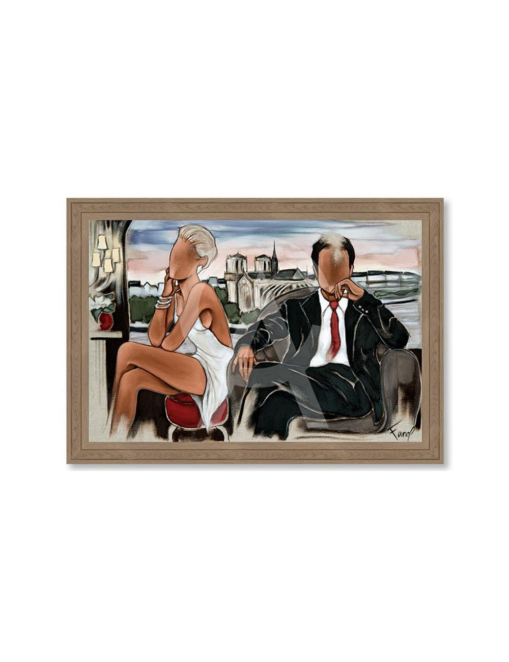 Tableau Début de soirée 80x120 – Pierre Farel