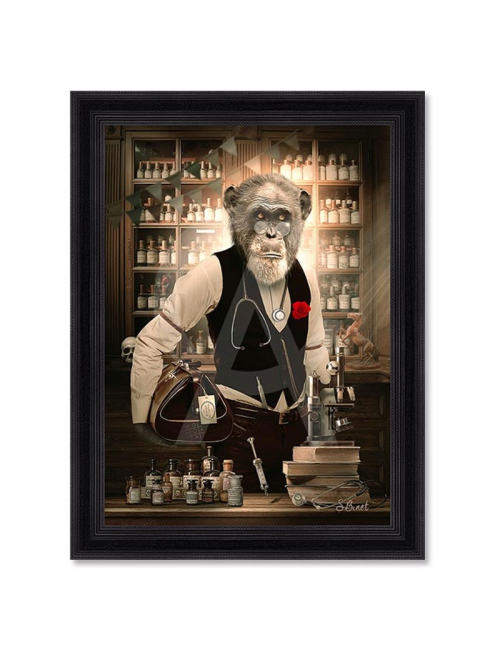 "Vintage docteur",80x120cm, Sylvain BINET