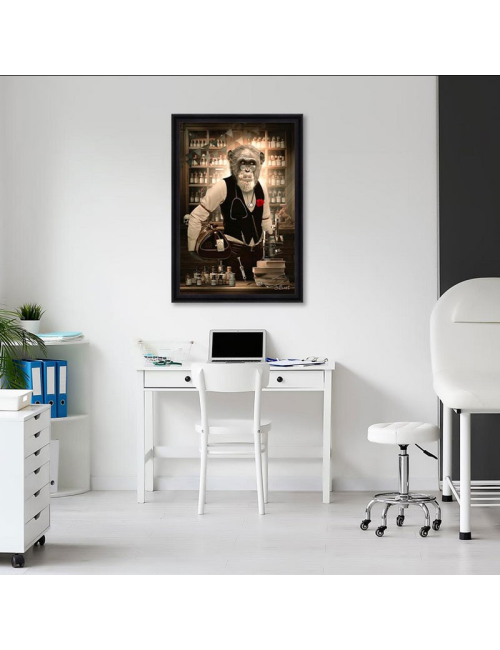 "Vintage docteur",80x120cm, Sylvain BINET